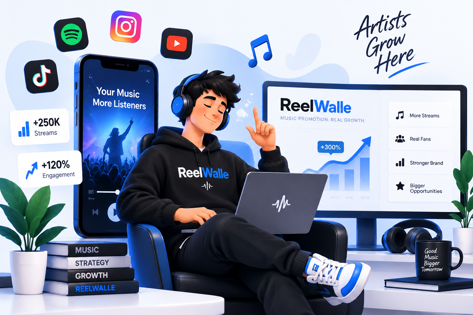 ReelWalle music marketing and artist promotion